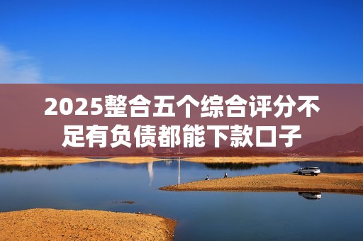 2025整合五个综合评分不足有负债都能下款口子 2025整合五个综合评分不足有负债都能下款口子
