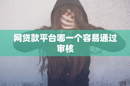 网贷款平台哪一个容易通过审核 网贷款平台哪一个容易通过审核