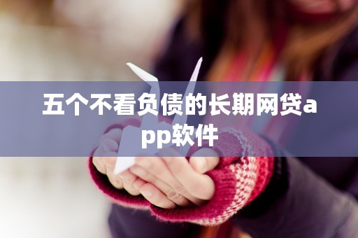 五个不看负债的长期网贷app软件