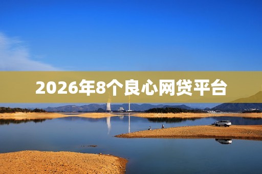 2026年8个良心网贷平台