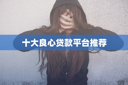 十大良心贷款平台推荐